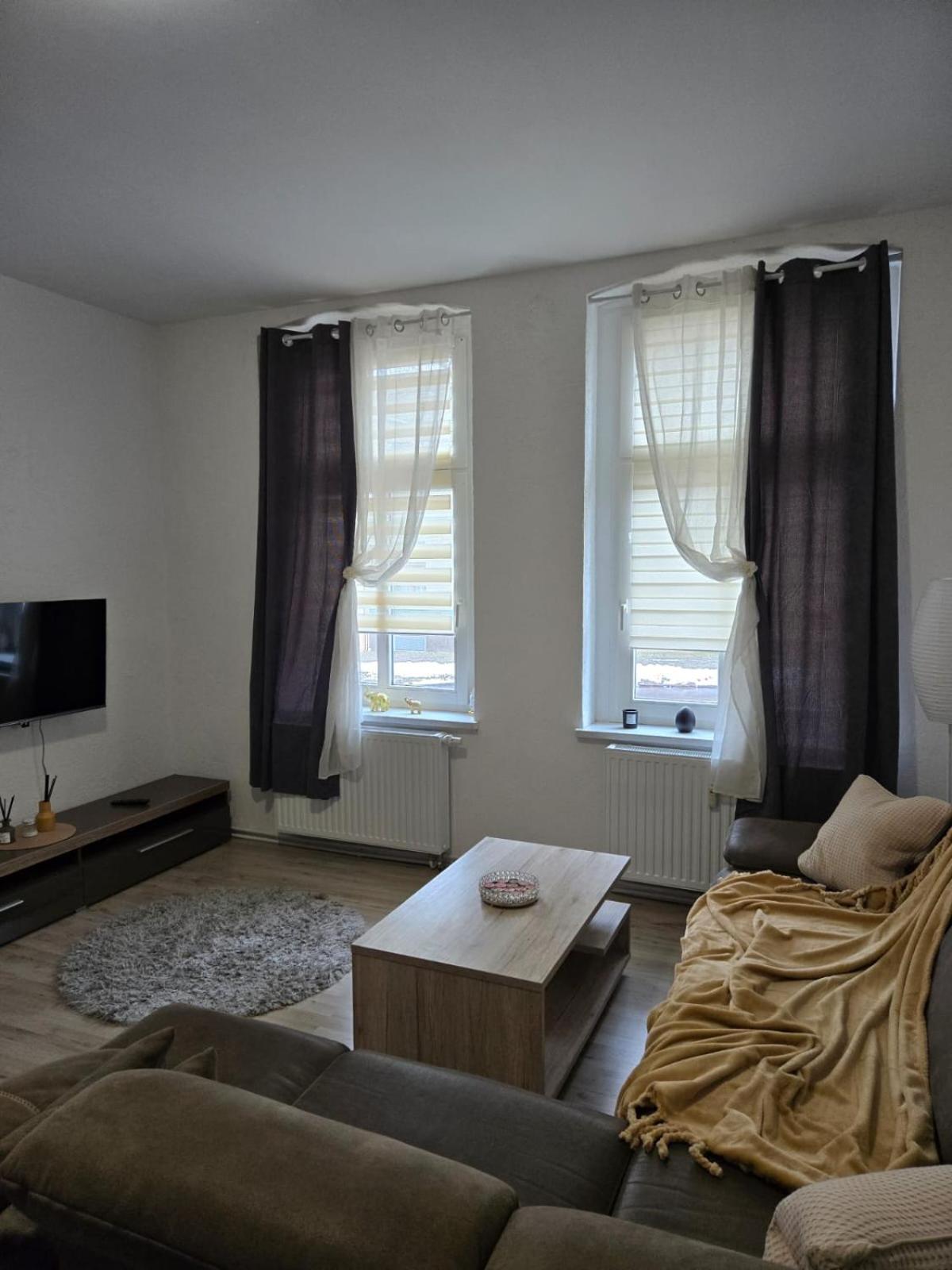 Ferienwohnung Am Bahnhof Bernburg Dış mekan fotoğraf