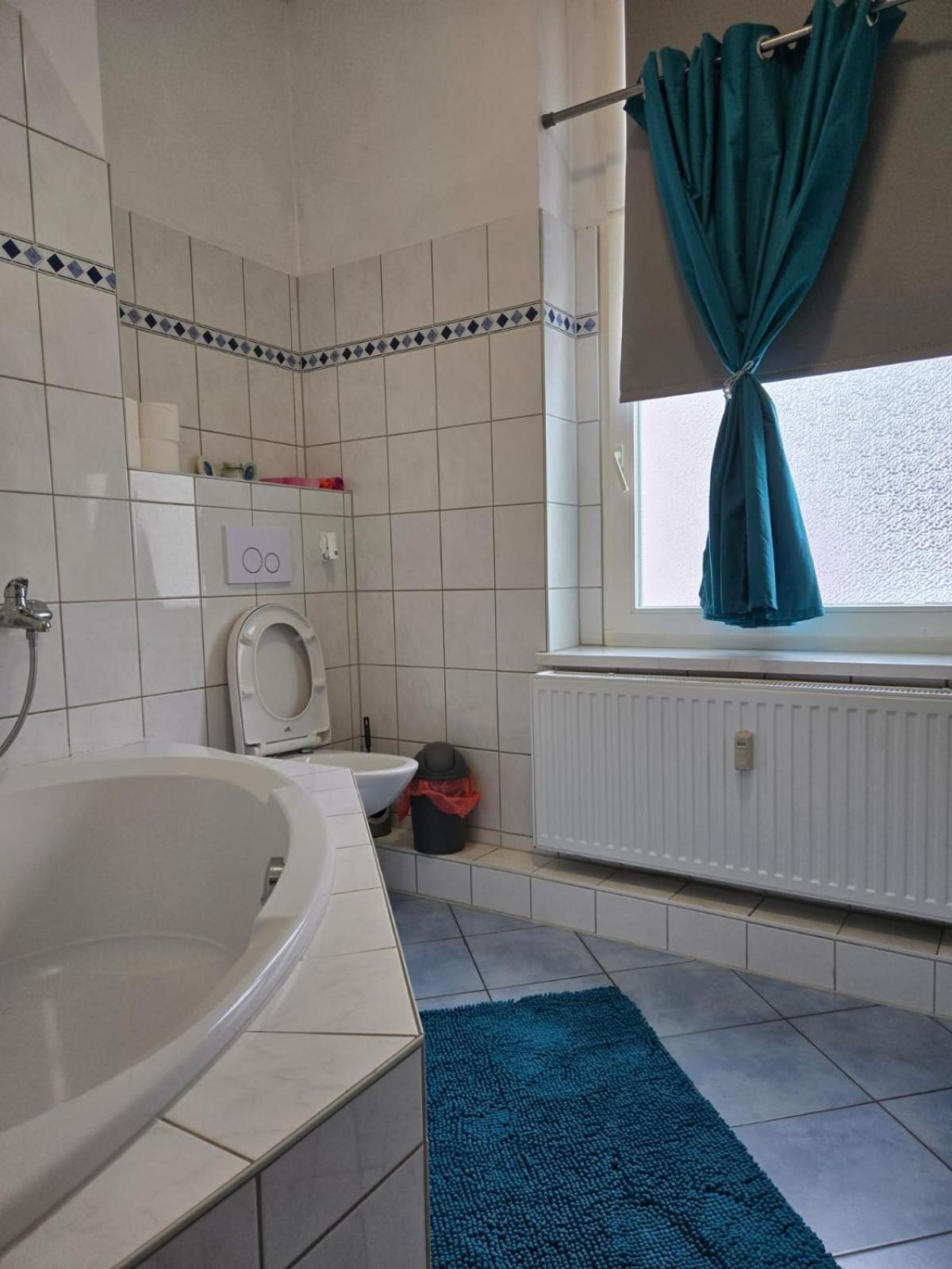 Ferienwohnung Am Bahnhof Bernburg Dış mekan fotoğraf
