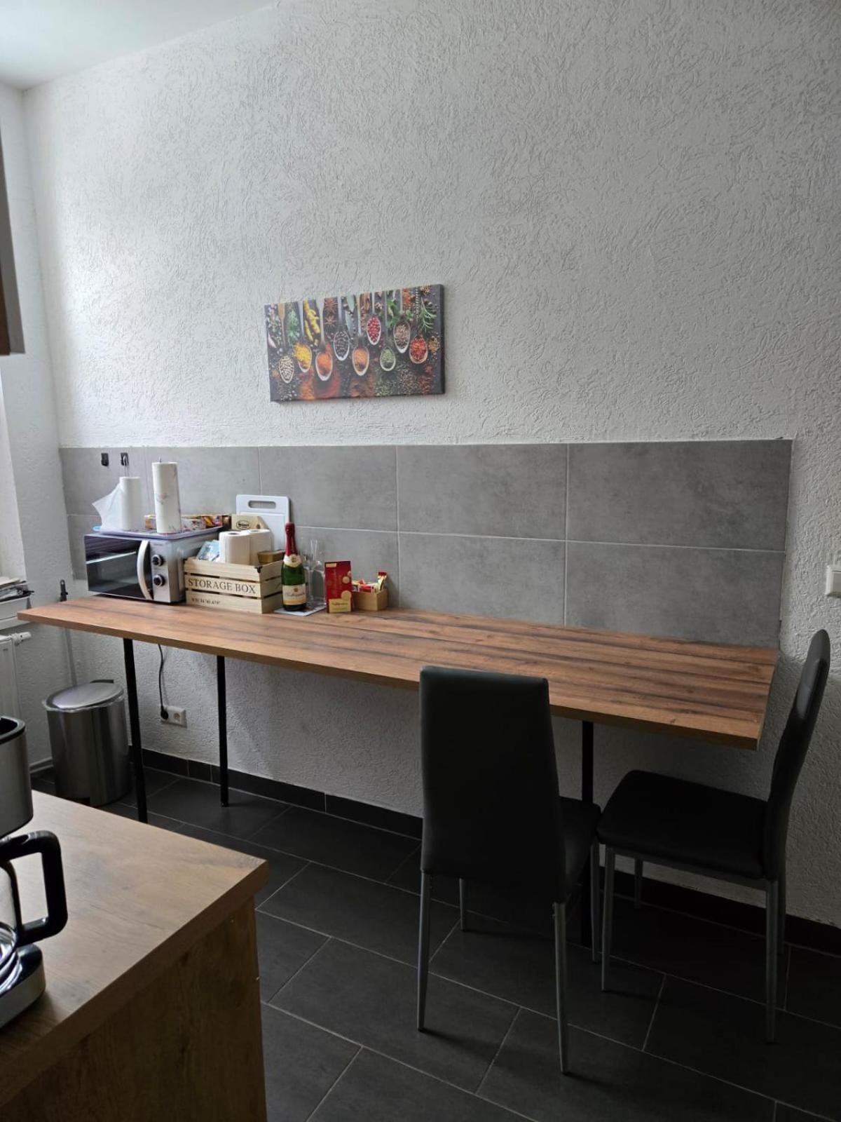 Ferienwohnung Am Bahnhof Bernburg Dış mekan fotoğraf